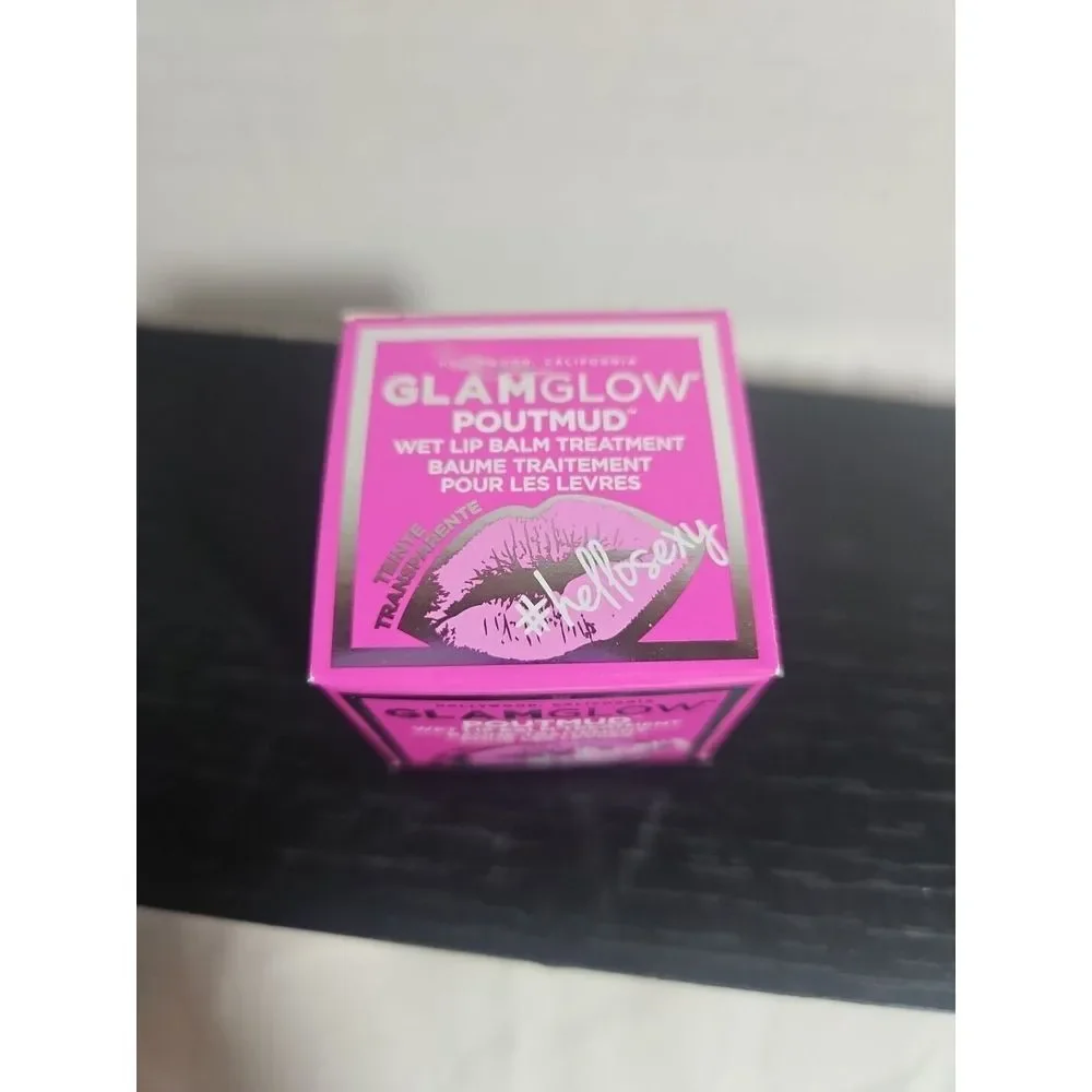 GlamGlow Shellosexy PoutMud Wet Lip‎ Balm Treatment 0.24 oz NIB